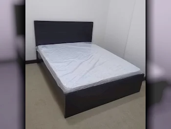 Beds - Queen  - Brown  - Mattress Included