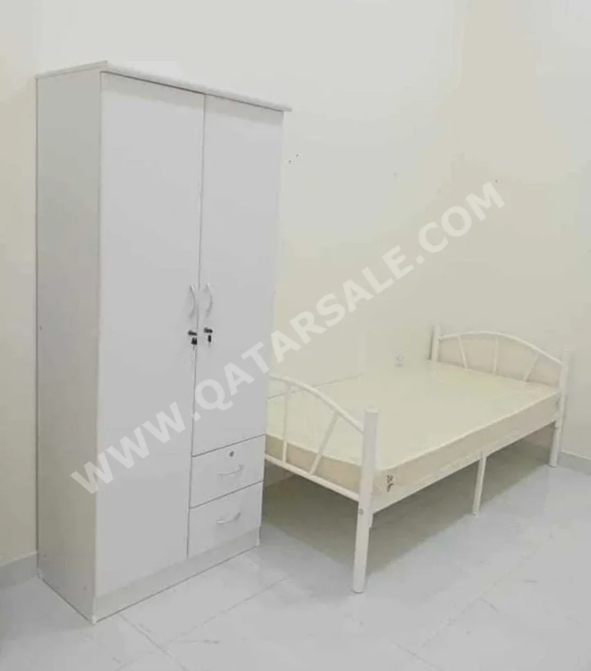 Beds - Single  - White  - Mattress Included