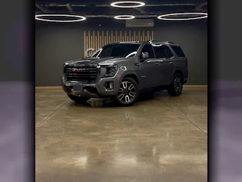 GMC  Yukon  AT 4  2022  Automatic  42٬000 Km  8 Cylinder  Four Wheel Drive (4WD)  SUV  Gray  With Warranty