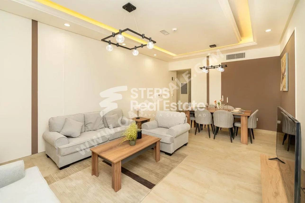 2 Bedrooms  Apartment  in Lusail -  Fox Hills  Fully Furnished