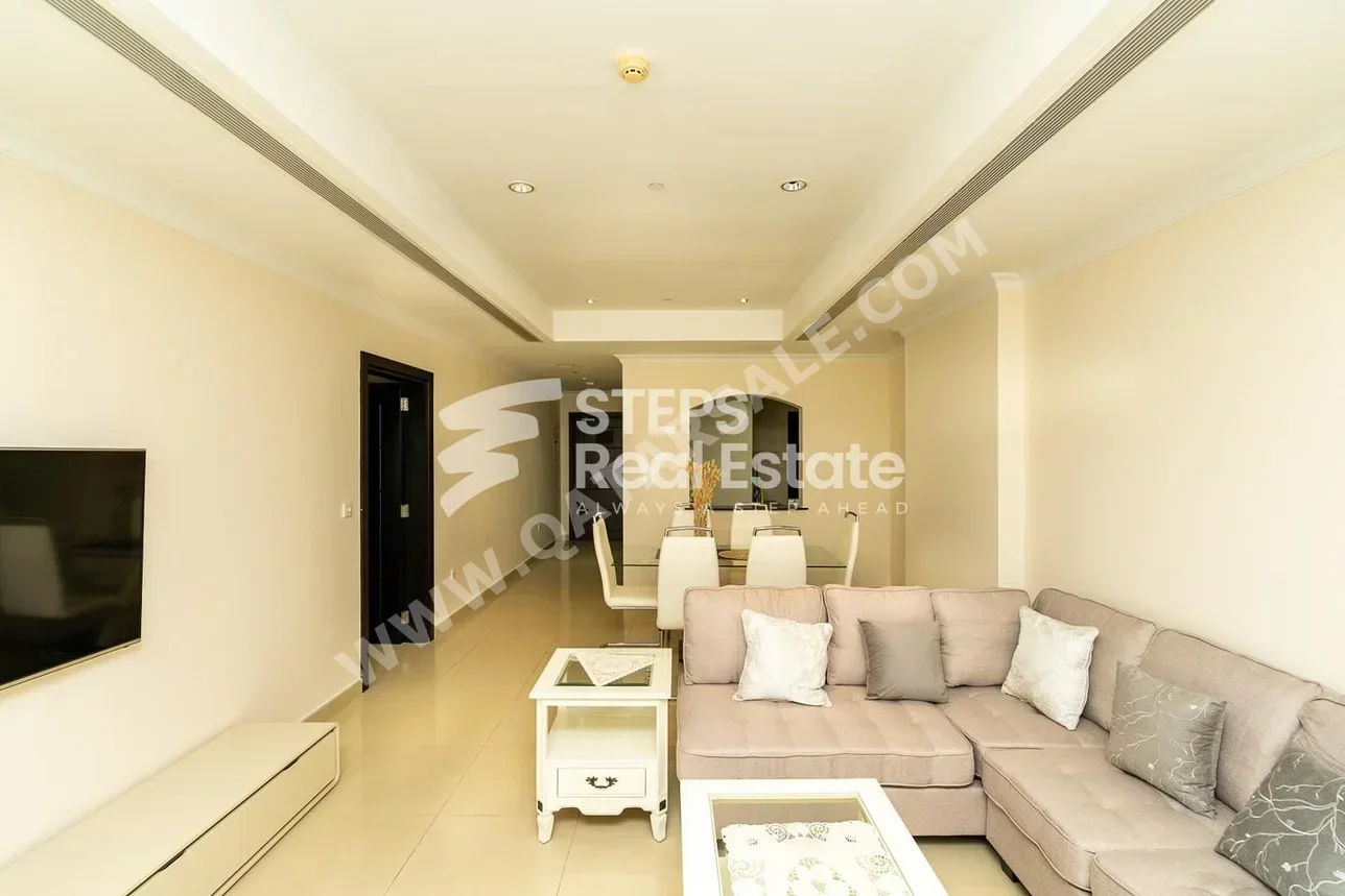 1 Bedrooms  Apartment  in Doha -  The Pearl  Fully Furnished