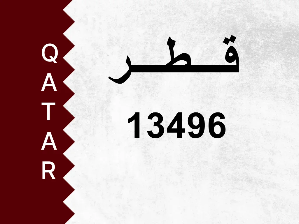 رقم خاص  13496  رقم مميز