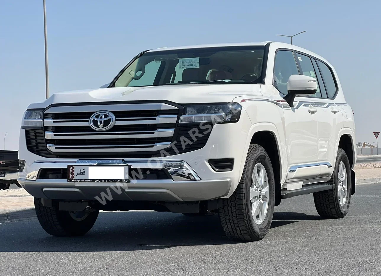 Toyota  Land Cruiser  GXR  2024  Automatic  0 Km  6 Cylinder  Four Wheel Drive (4WD)  SUV  White  With Warranty