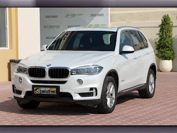 BMW  X-Series  X5  2015  Automatic  80,000 Km  6 Cylinder  Four Wheel Drive (4WD)  SUV  White