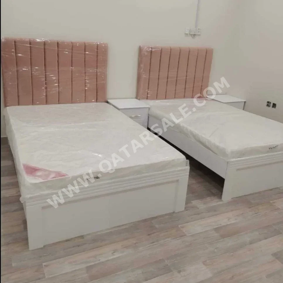 Beds - Single  - Pink  - Mattress Included