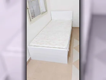 Beds - Single  - White  - Mattress Included