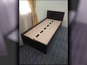 Beds - Single  - Brown  - Mattress Included