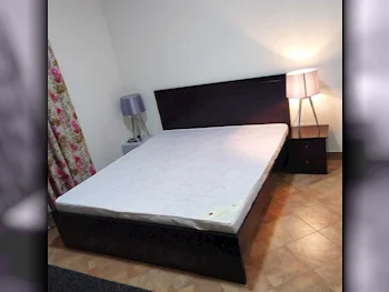 Beds - Queen  - Brown  - Mattress Included