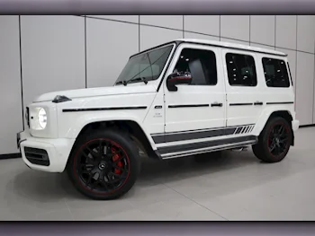 Mercedes-Benz  G-Class  63 AMG  2019  Automatic  129,000 Km  8 Cylinder  Four Wheel Drive (4WD)  SUV  White