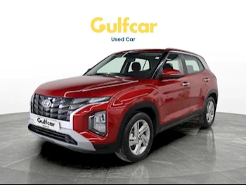 Hyundai  Creta  2023  Automatic  26,578 Km  3 Cylinder  Front Wheel Drive (FWD)  SUV  Red  With Warranty