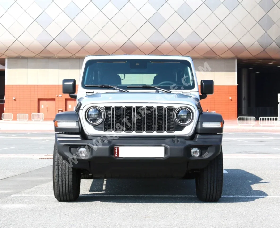 Jeep  Wrangler  6 Cylinder  SUV 4x4  Silver  2024