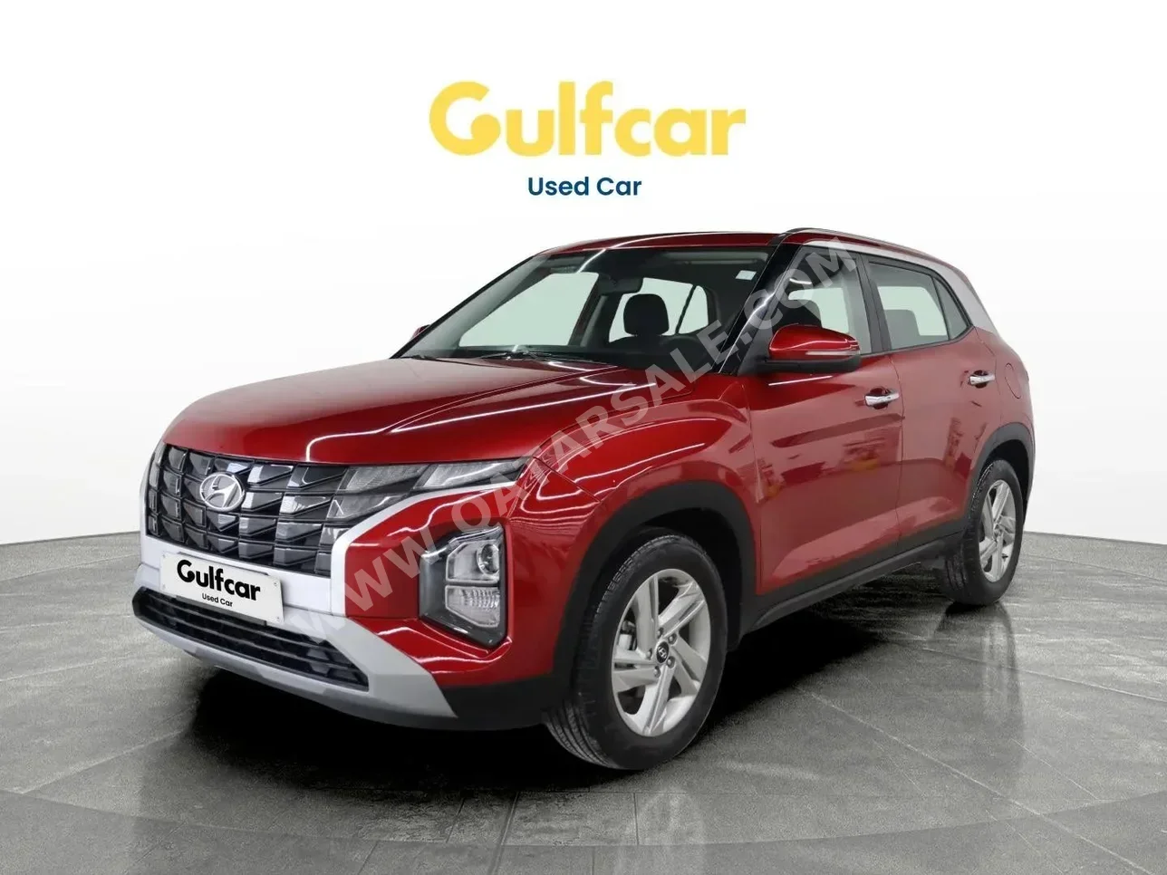 Hyundai  Creta  2023  Automatic  32,621 Km  3 Cylinder  Front Wheel Drive (FWD)  SUV  Red  With Warranty