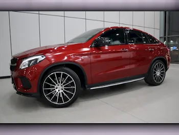 Mercedes-Benz  GLE  43 AMG  2018  Automatic  88,000 Km  8 Cylinder  Four Wheel Drive (4WD)  SUV  Red