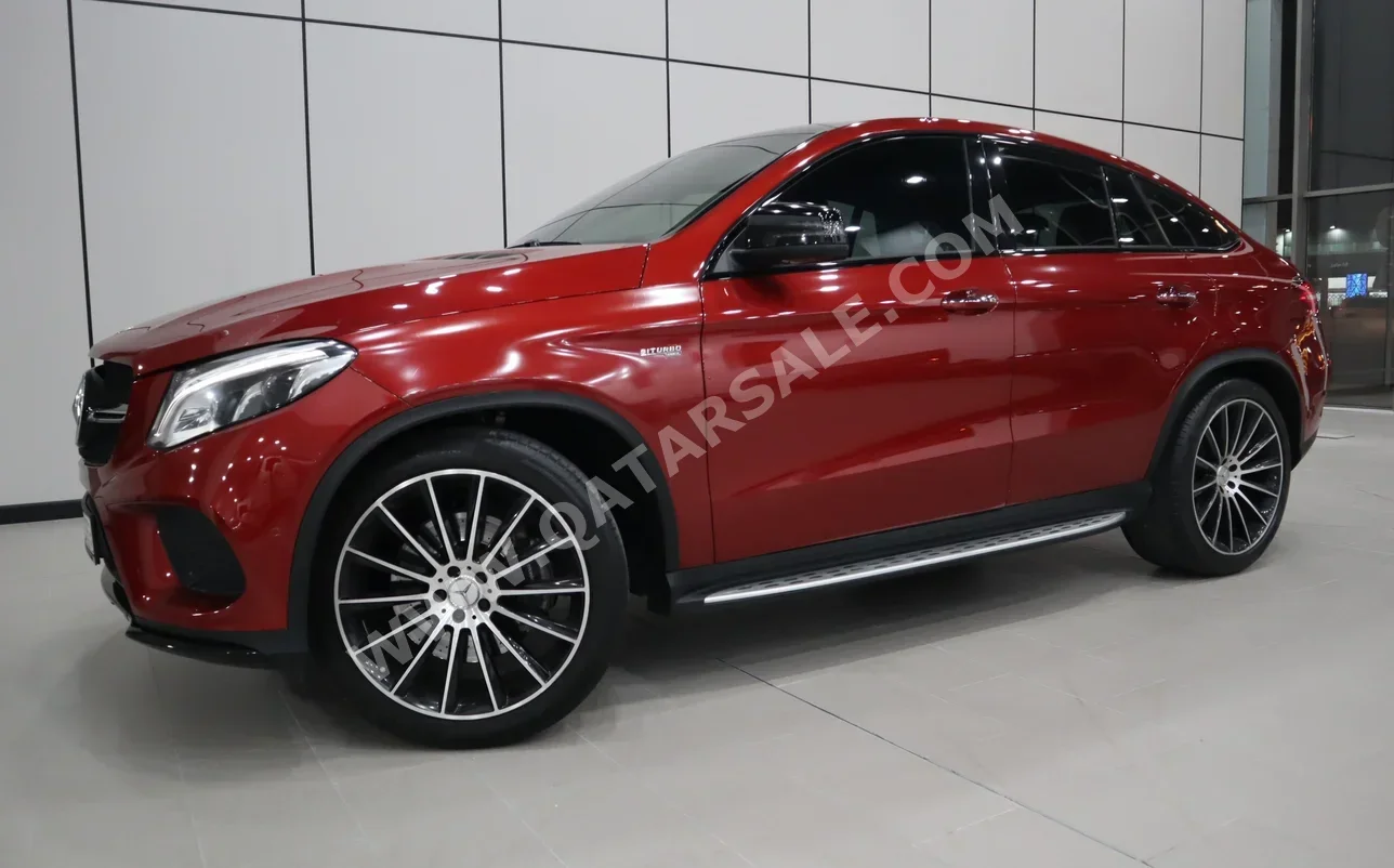 Mercedes-Benz  GLE  43 AMG  2018  Automatic  88,000 Km  8 Cylinder  Four Wheel Drive (4WD)  SUV  Red