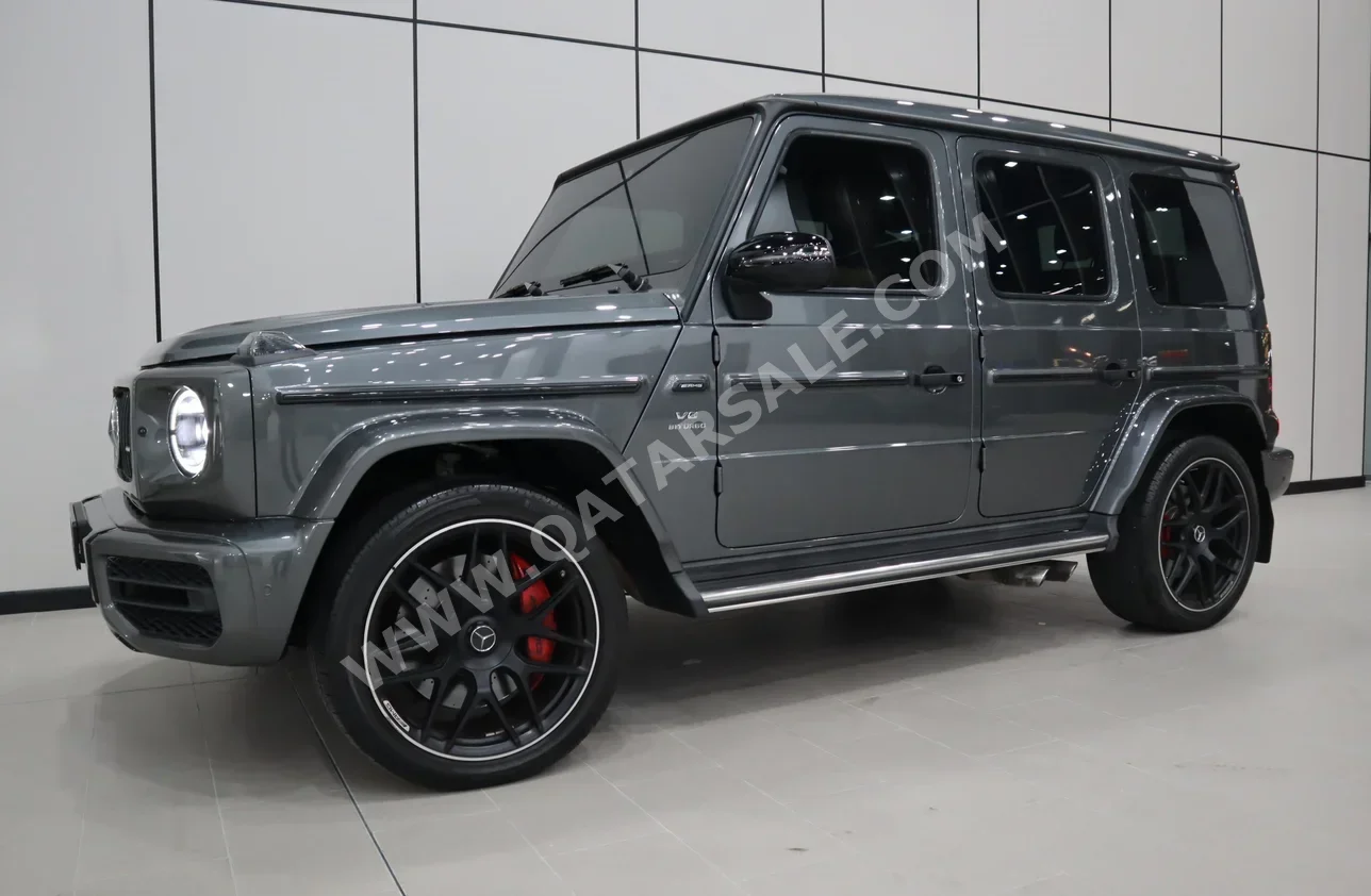 Mercedes-Benz  G-Class  63 AMG  2021  Automatic  23,000 Km  8 Cylinder  Four Wheel Drive (4WD)  SUV  Gray