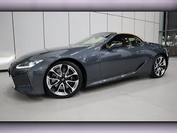 Lexus  LC  500  2023  Automatic  950 Km  6 Cylinder  Rear Wheel Drive (RWD)  Convertible  Black  With Warranty