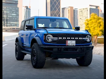 Ford  Bronco  Wild Trak  2021  Automatic  28,000 Km  6 Cylinder  Four Wheel Drive (4WD)  SUV  Blue  With Warranty