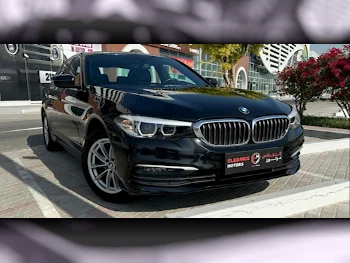 BMW  5-Series  520i  2020  Automatic  91,000 Km  4 Cylinder  Rear Wheel Drive (RWD)  Sedan  Black