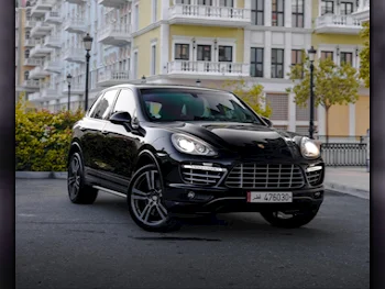 Porsche  Cayenne  Turbo  2011  Automatic  90,000 Km  8 Cylinder  Four Wheel Drive (4WD)  SUV  Black