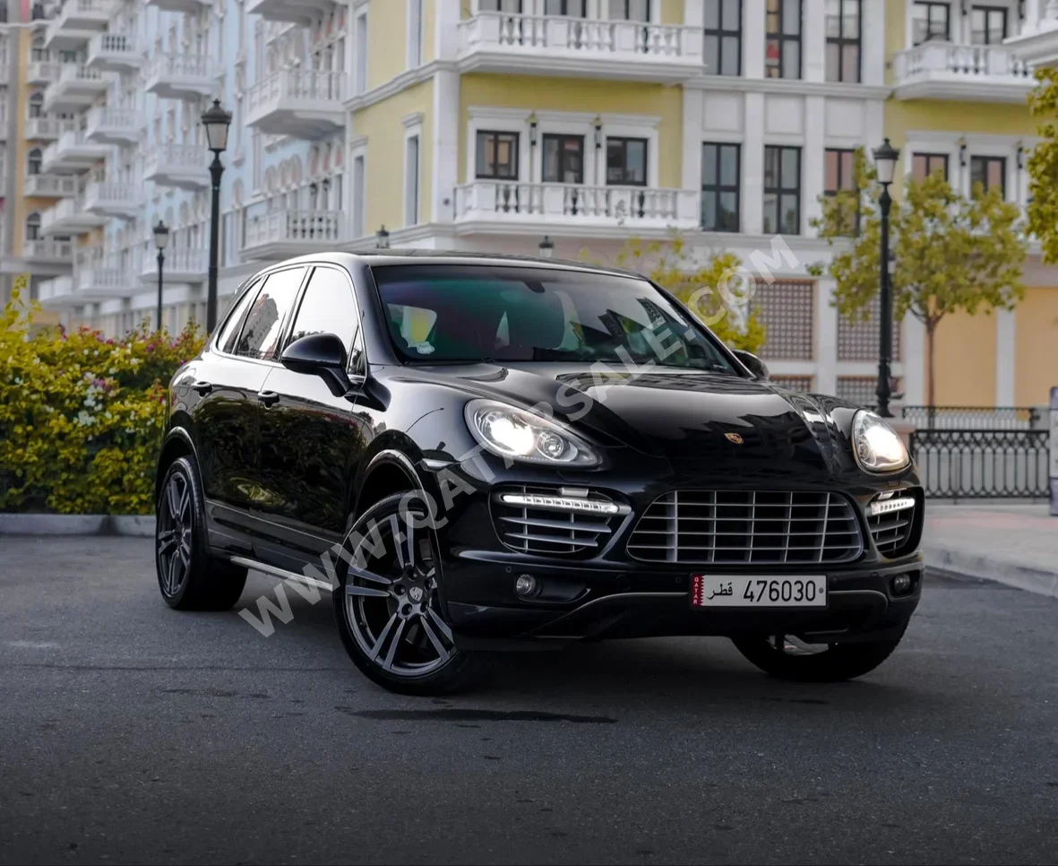 Porsche  Cayenne  Turbo  2011  Automatic  90,000 Km  8 Cylinder  Four Wheel Drive (4WD)  SUV  Black