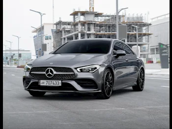 Mercedes-Benz  CLA  250  2021  Automatic  78,000 Km  4 Cylinder  Rear Wheel Drive (RWD)  Sedan  Gray