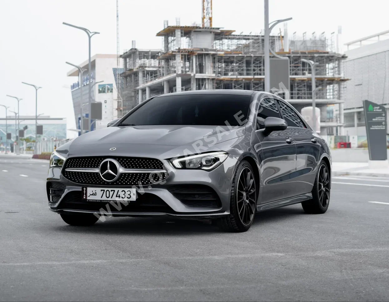 Mercedes-Benz  CLA  250  2021  Automatic  78,000 Km  4 Cylinder  Rear Wheel Drive (RWD)  Sedan  Gray