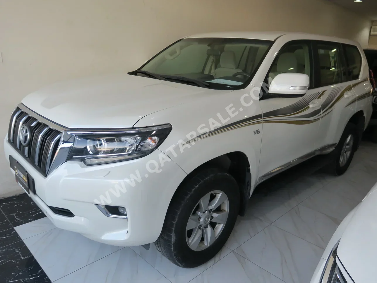 Toyota  Prado  2021  Automatic  153,000 Km  6 Cylinder  Four Wheel Drive (4WD)  SUV  White