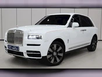 Rolls-Royce  Cullinan  2020  Automatic  33,000 Km  12 Cylinder  Four Wheel Drive (4WD)  SUV  White  With Warranty