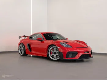  Porsche  Cayman  GT4 RS  2022  Automatic  2,550 Km  6 Cylinder  Rear Wheel Drive (RWD)  Coupe / Sport  Red  With Warranty