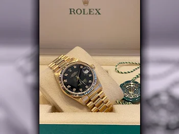 Watches - Rolex  - Analogue Watches  - Black  - Women Watches