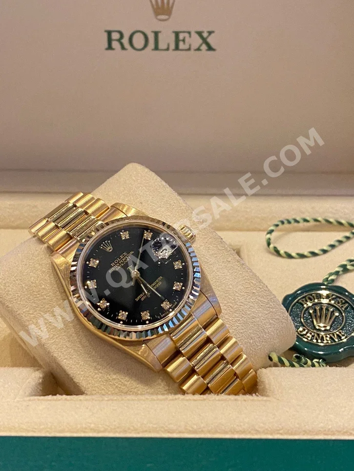 Watches - Rolex  - Analogue Watches  - Black  - Women Watches