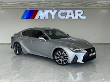 Lexus  IS  350 F Sport  2021  Automatic  56,000 Km  6 Cylinder  All Wheel Drive (AWD)  Sedan  Silver  With Warranty