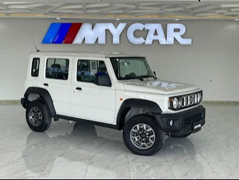 Suzuki  Jimny  2024  Automatic  200 Km  4 Cylinder  Four Wheel Drive (4WD)  SUV  White  With Warranty