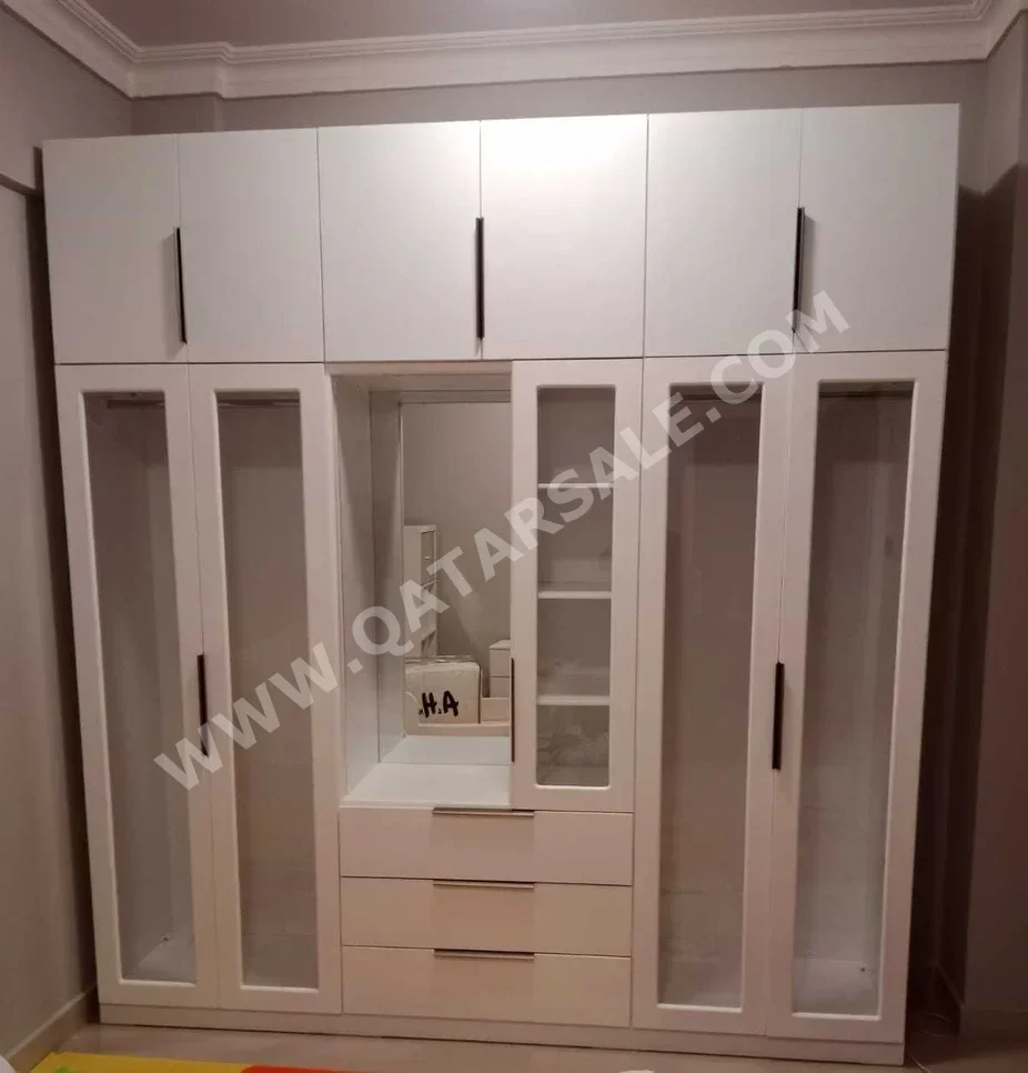 Wardrobes & Dressers - Doha Furniture  - Wardrobes  - White