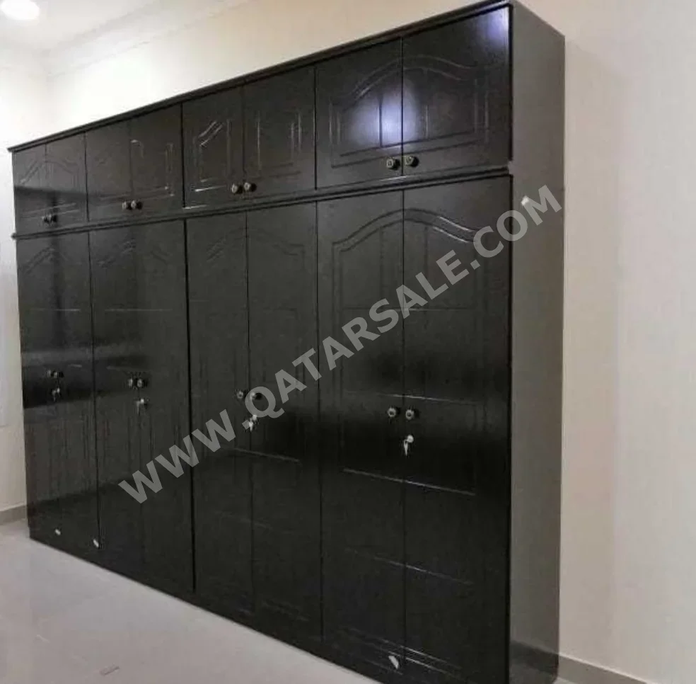 Wardrobes & Dressers - Doha Furniture  - Wardrobes  - Brown