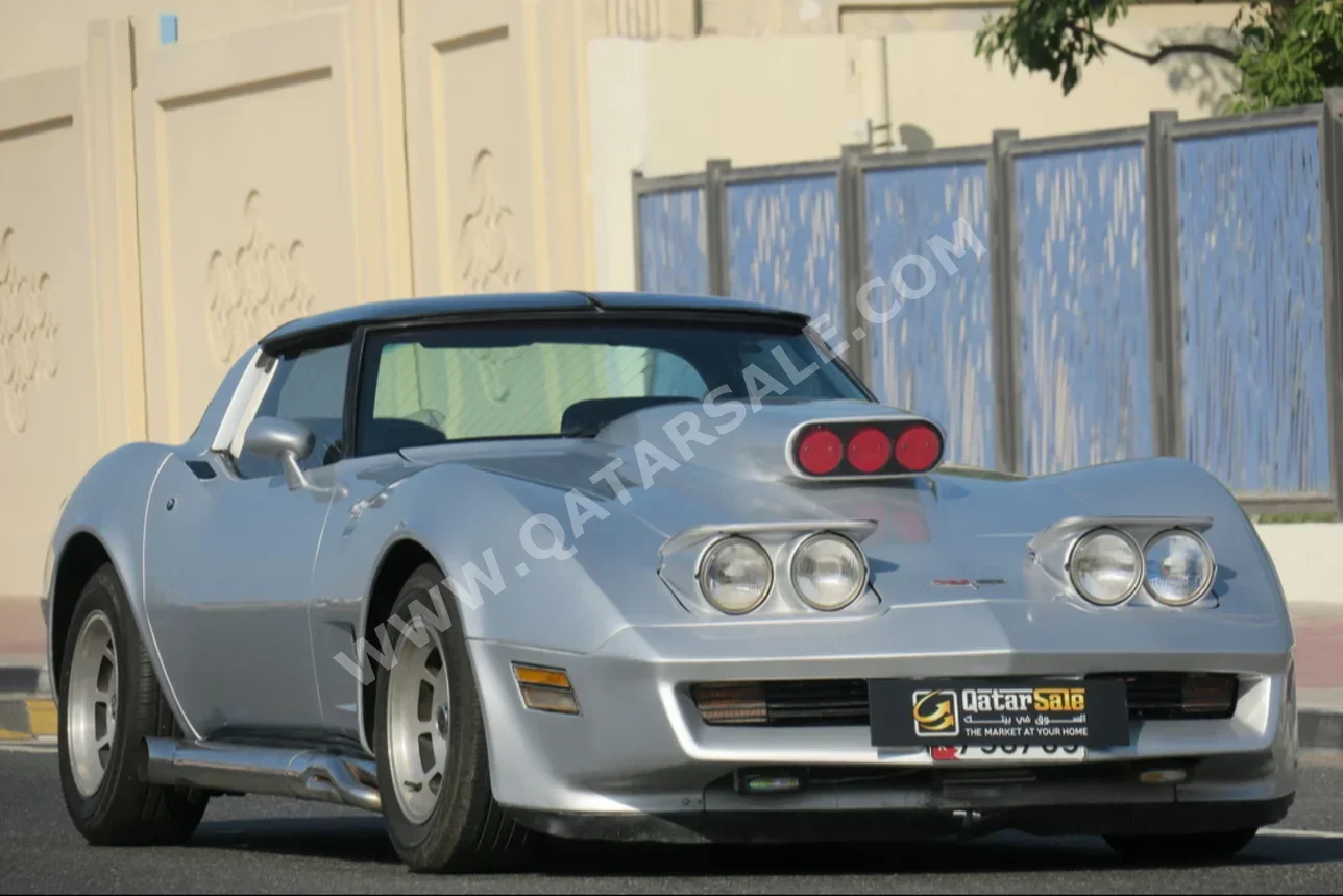 Chevrolet  Corvette  C3  1981  Automatic  300,000 Km  8 Cylinder  Rear Wheel Drive (RWD)  Coupe / Sport  Silver