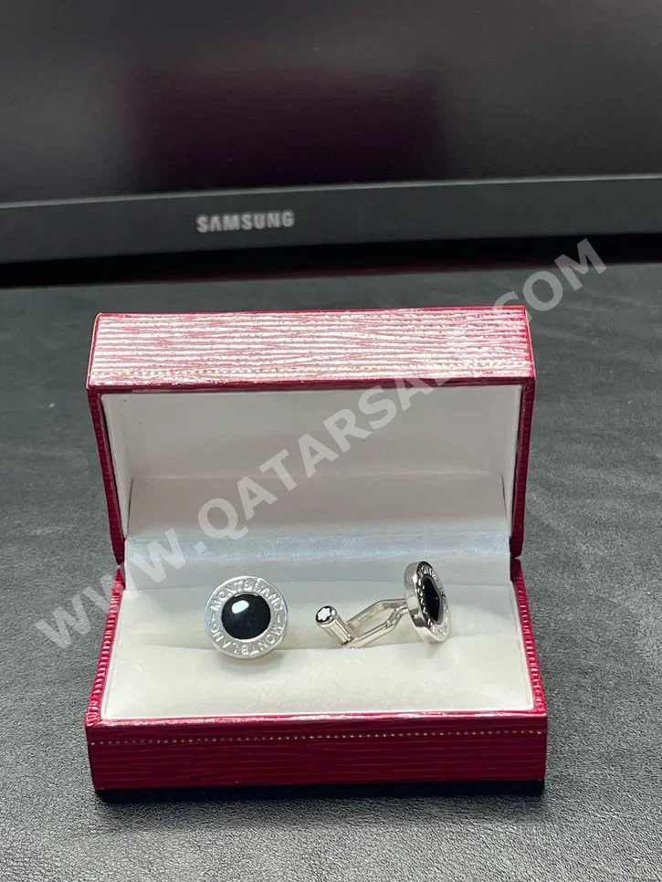 Cufflinks Black and Silver