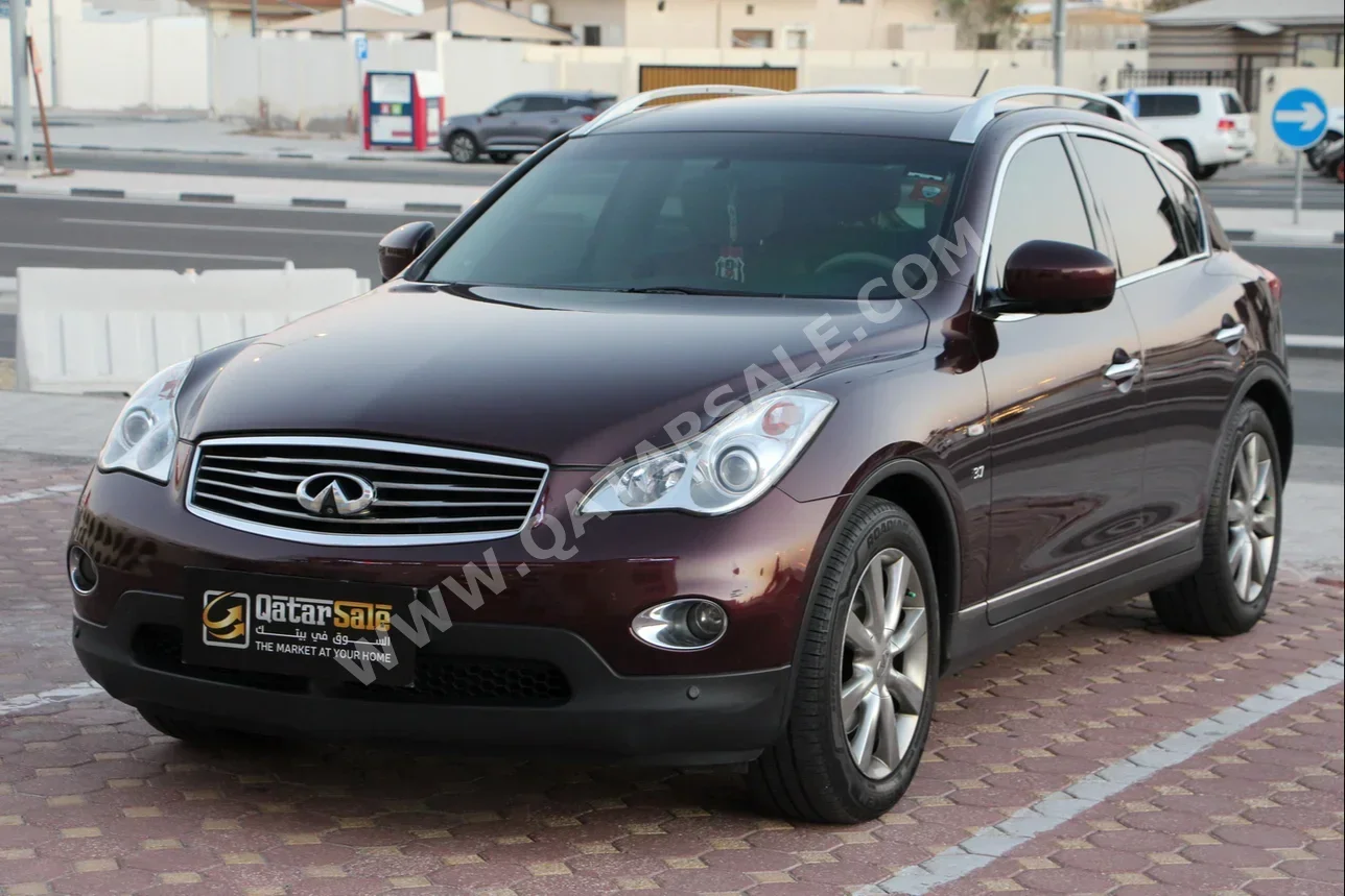 Infiniti  QX  50  2015  Automatic  123,000 Km  6 Cylinder  Four Wheel Drive (4WD)  SUV  Maroon