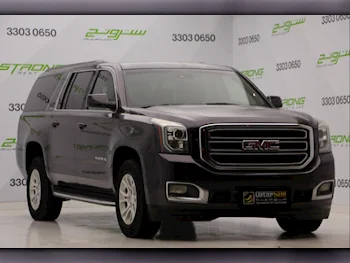 جي ام سي يوكون اكس إل 2015 اوتوماتيك 124,000 كم 8 سلندر دفع رباعي اس يو في بنفسجي