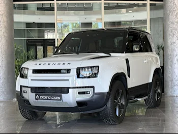 Land Rover  Defender  90 HSE  2023  Automatic  21,000 Km  6 Cylinder  Four Wheel Drive (4WD)  SUV  White  With Warranty