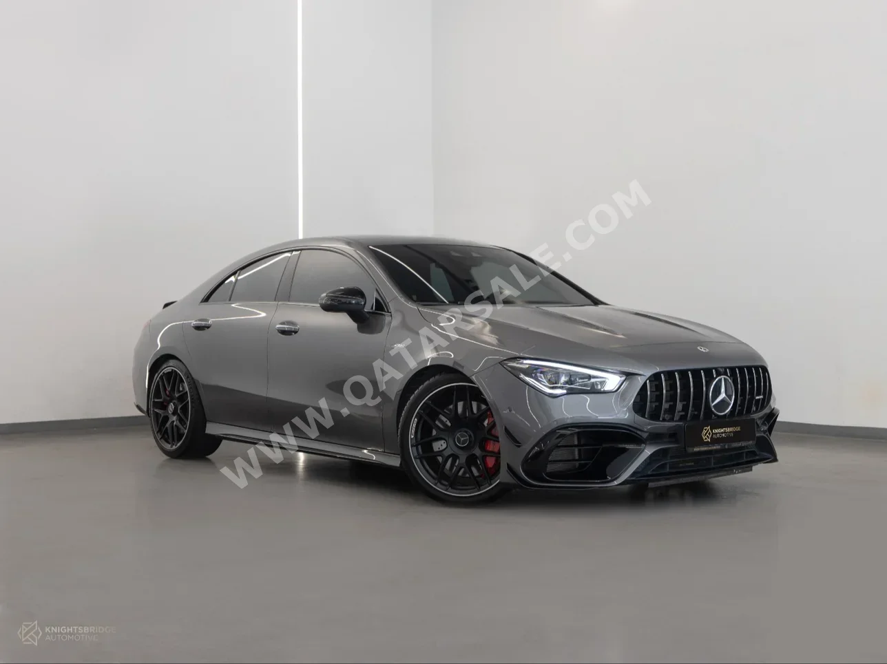 Mercedes-Benz  CLA  45 S AMG  2022  Automatic  31,350 Km  4 Cylinder  Rear Wheel Drive (RWD)  Sedan  Gray