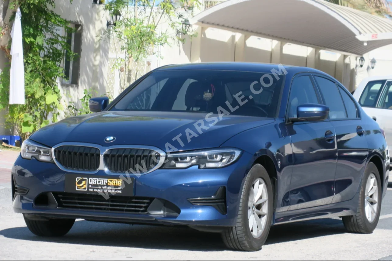 BMW  3-Series  320i  2021  Automatic  15,500 Km  4 Cylinder  Rear Wheel Drive (RWD)  Sedan  Blue