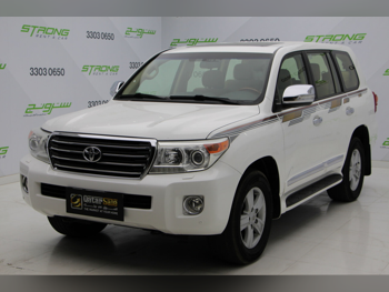 تويوتا لاند كروزر جي اكس ار 2014 اوتوماتيك 59,000 كم 8 سلندر دفع رباعي اس يو في أبيض