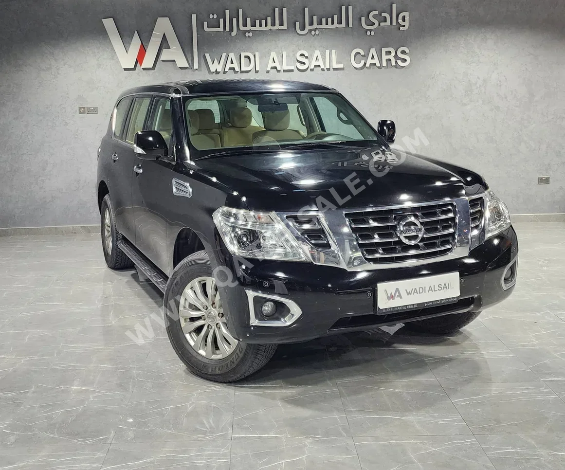 Nissan  Patrol  SE  2018  Automatic  226,000 Km  8 Cylinder  Four Wheel Drive (4WD)  SUV  Black