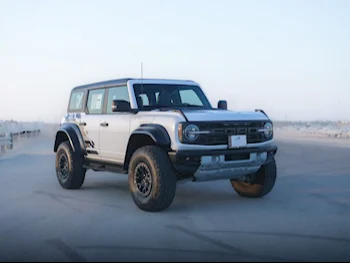 Ford  Bronco  Raptor  2023  Automatic  0 Km  6 Cylinder  Four Wheel Drive (4WD)  SUV  White  With Warranty