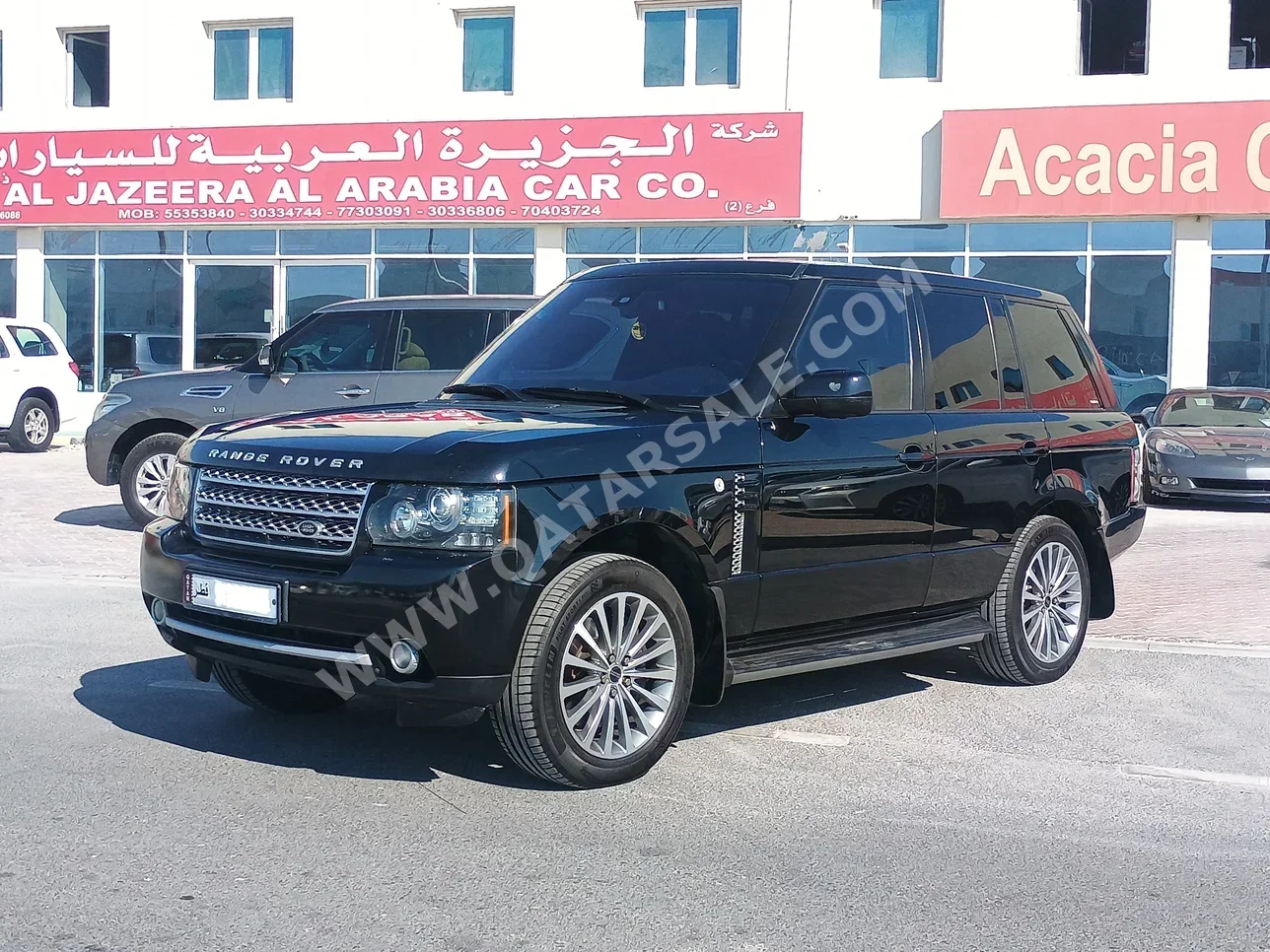 Land Rover  Range Rover  HSE  2012  Automatic  105,000 Km  8 Cylinder  Four Wheel Drive (4WD)  SUV  Black