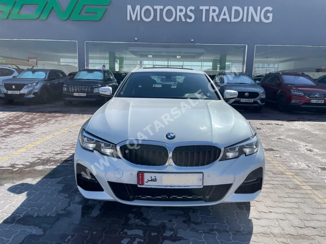 BMW  3-Series  320i  2021  Automatic  55,000 Km  4 Cylinder  Four Wheel Drive (4WD)  Sedan  White  With Warranty