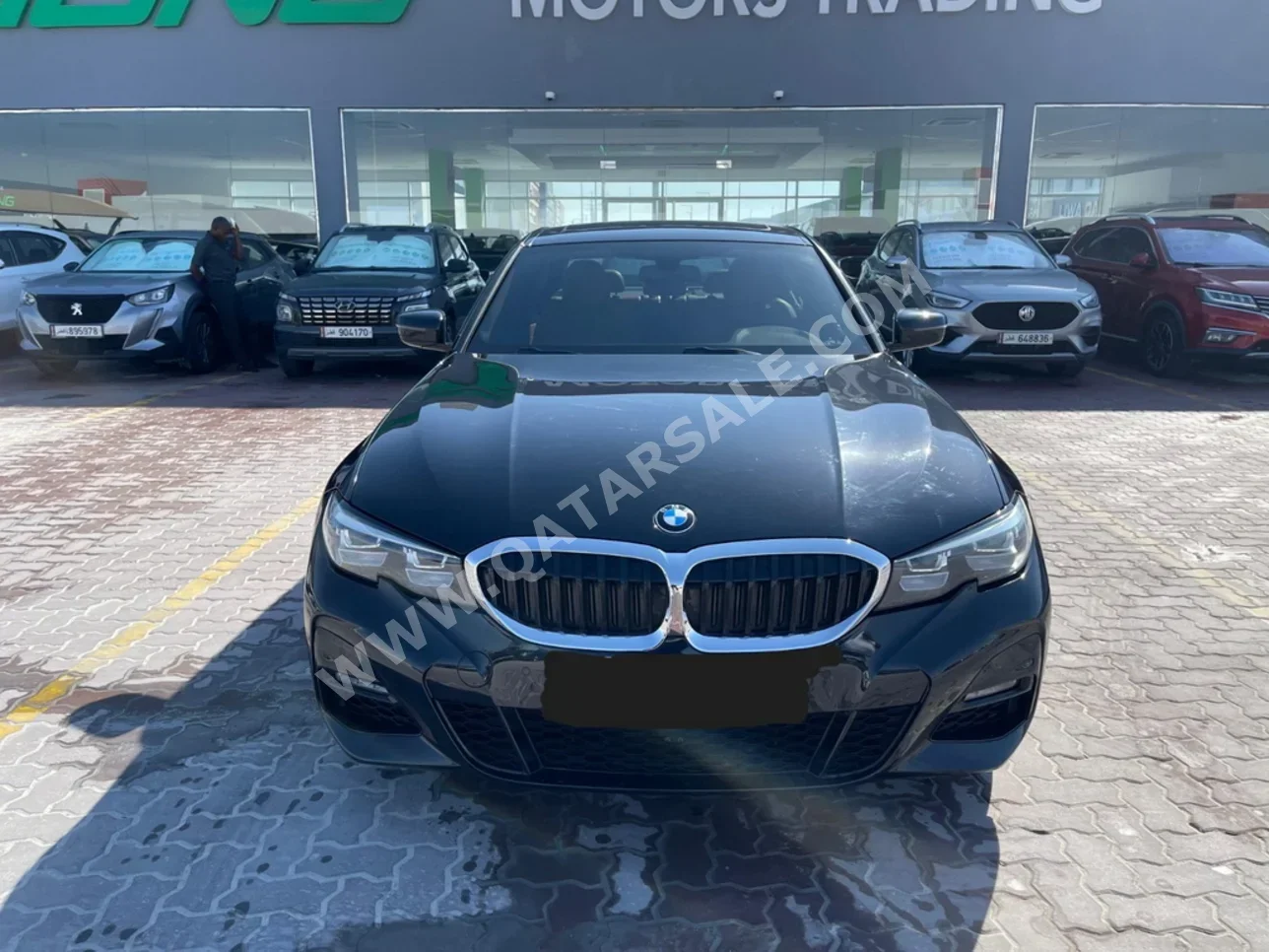 BMW  3-Series  320i  2021  Automatic  42,000 Km  4 Cylinder  Rear Wheel Drive (RWD)  Sedan  Black  With Warranty