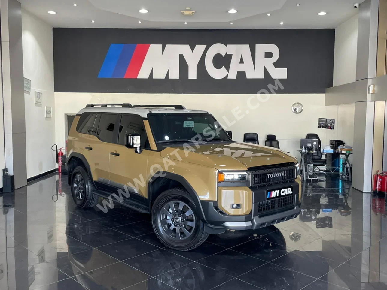 Toyota  Prado  TX Turbo  2024  Automatic  2,000 Km  4 Cylinder  Four Wheel Drive (4WD)  SUV  Gold  With Warranty