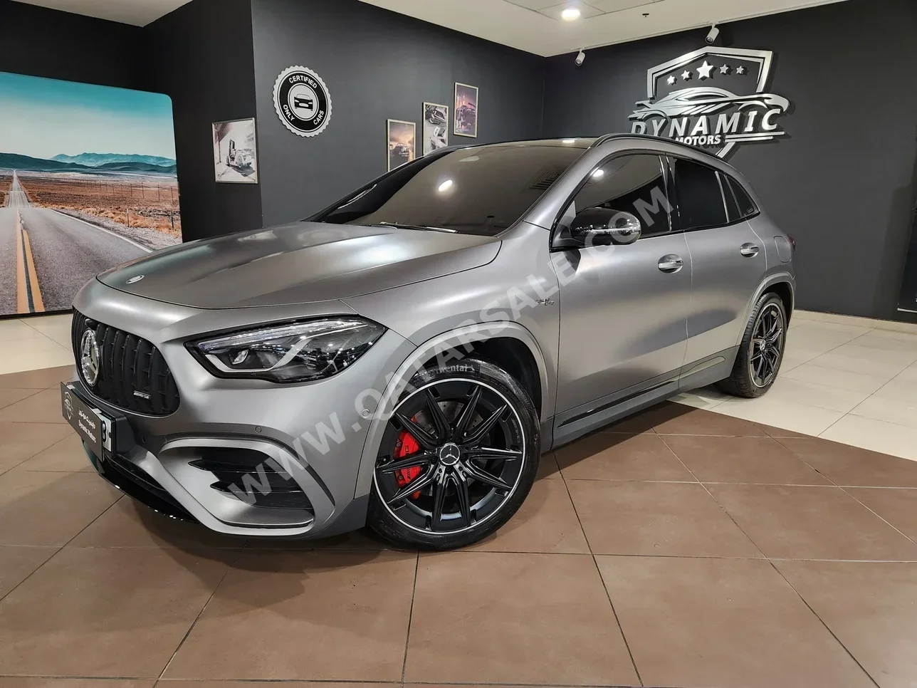 Mercedes-Benz  GLA  35  2024  Automatic  6,000 Km  4 Cylinder  Four Wheel Drive (4WD)  SUV  Gray Matte  With Warranty